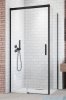 Radaway Idea Black Kdj drzwi 160cm lewe szkło przejrzyste 387046-54-01L